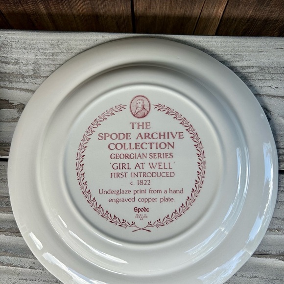 Set of 4 Vintage Spode 10 Inch Dinner Plates from the Archive Collection. - Picture 9 of 11